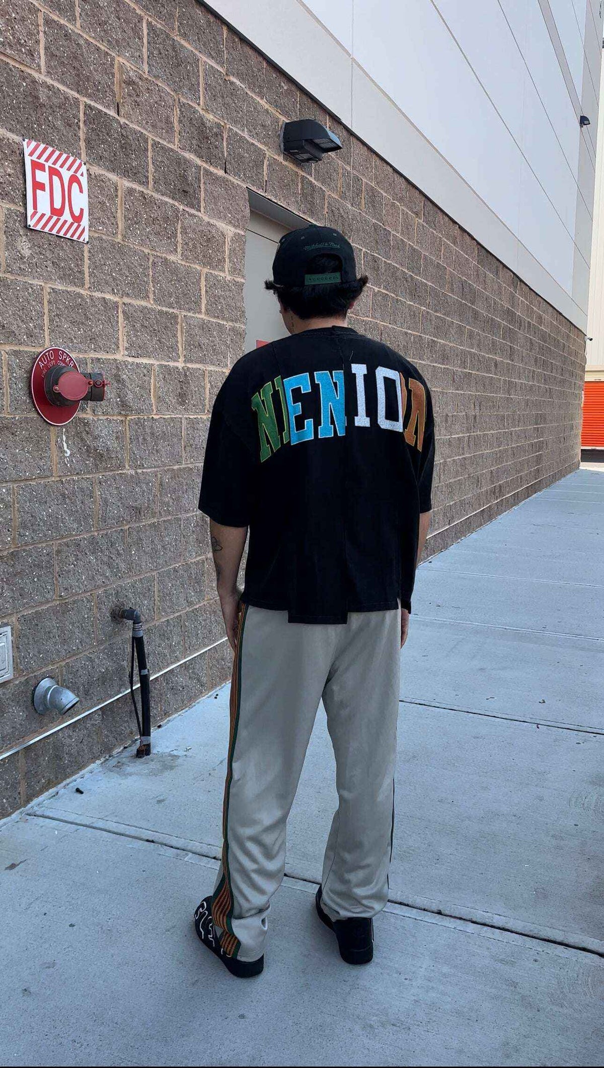 ★ LIMITED ★ NENIOM UNEVEN CHARACTERS SHIRT OVERSIZED BOXY STREETWEAR Y2K