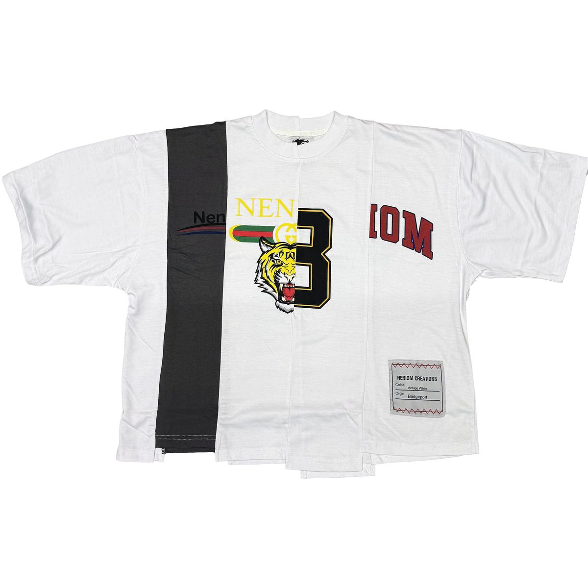 ★ LIMITED ★ F*CK DESIGNERS UNEVEN SHIRT VINTAGE STREETWEAR Y2K