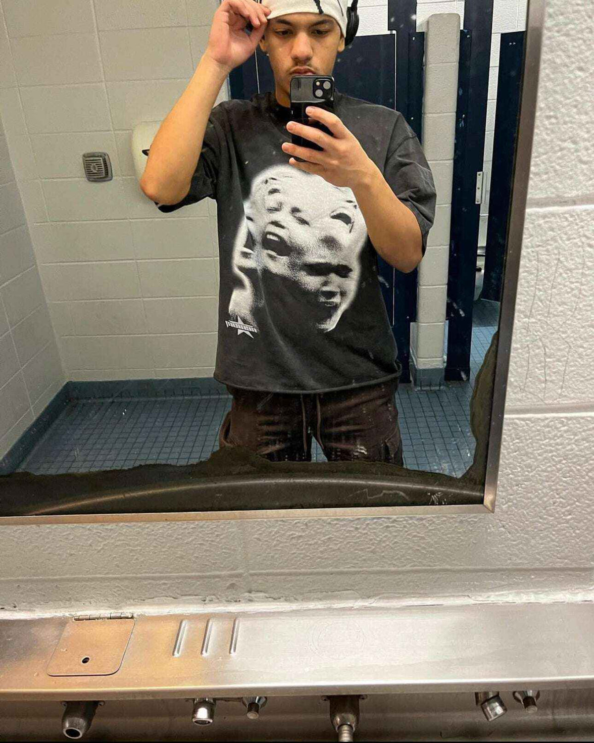 Screamo Vintage Oversized Boxy Tee Streetwear Y2K