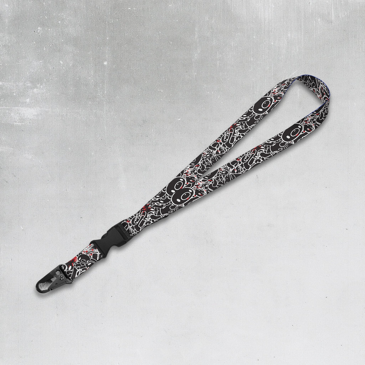 Noir Lanyard