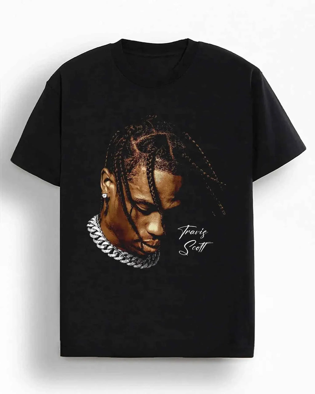 Travis Scott Big Head Boxy Vintage Shirt Graphic Oversized Retro Tshirt Music Tee Streetwear Y2K