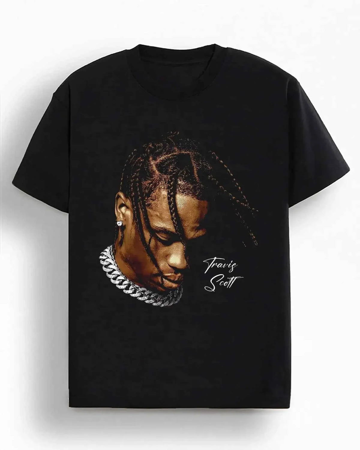 Travis Scott Big Head Boxy Vintage Shirt Graphic Oversized Retro Tshirt Music Tee Streetwear Y2K