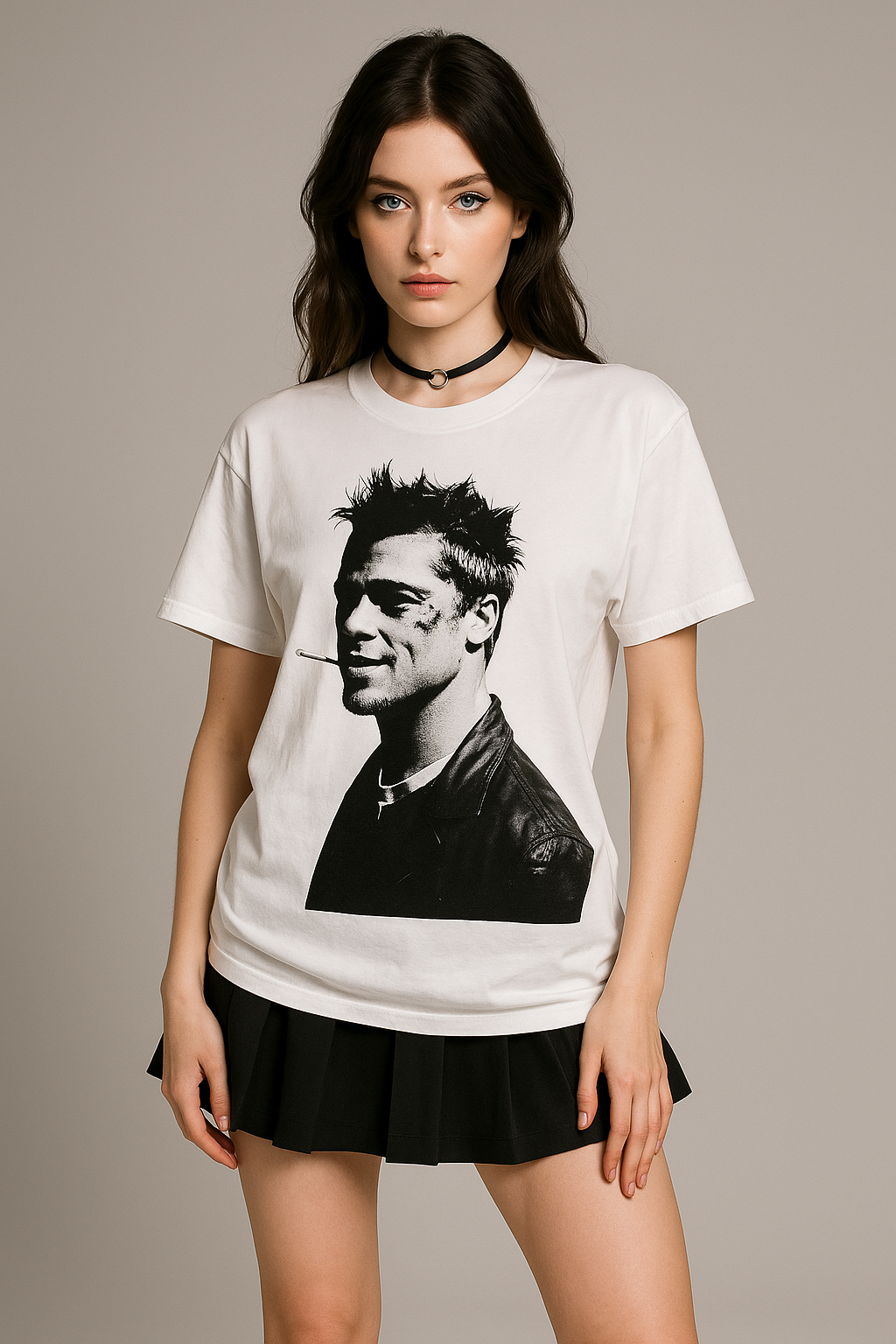 Brad Pitt Boxy Vintage T-Shirt Graphic Artist Shirts Oversized Streetwear Hot Unisex Tees