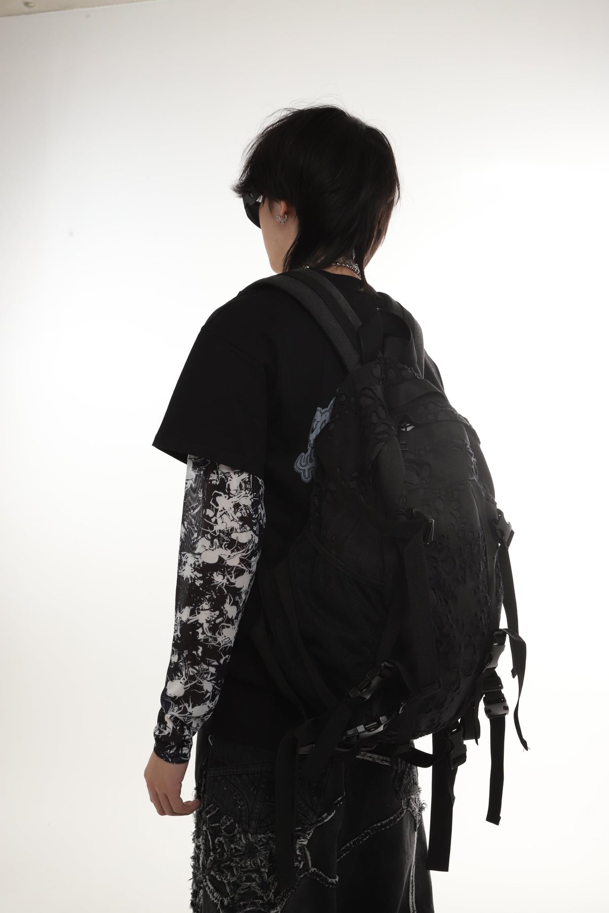 BL BURNEDWEB PARACHUTE BAG WITH METALWEB STRAPS