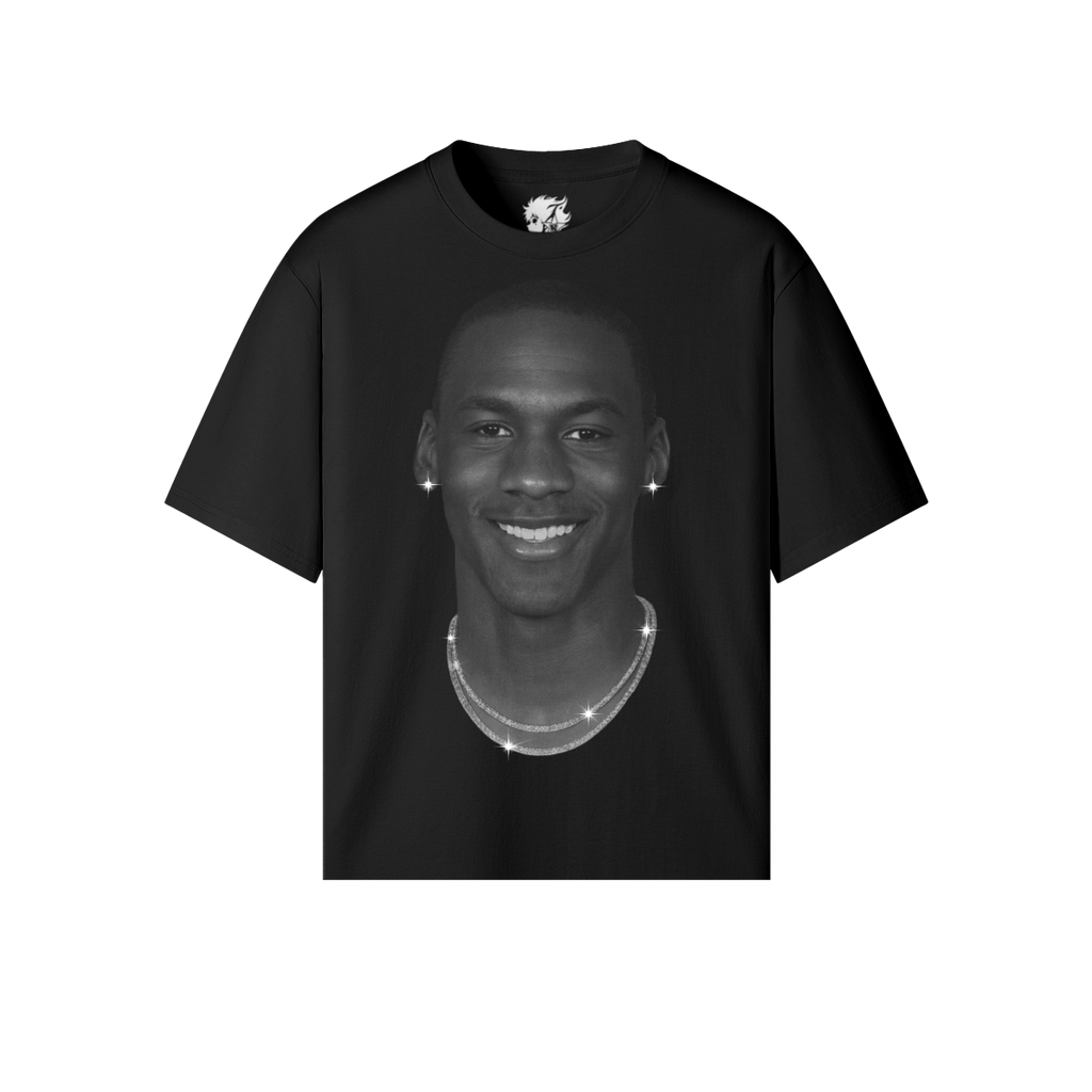 Iced Out Diamond Michael Jordan Shirt Y2K Streetwear Unisex Fit