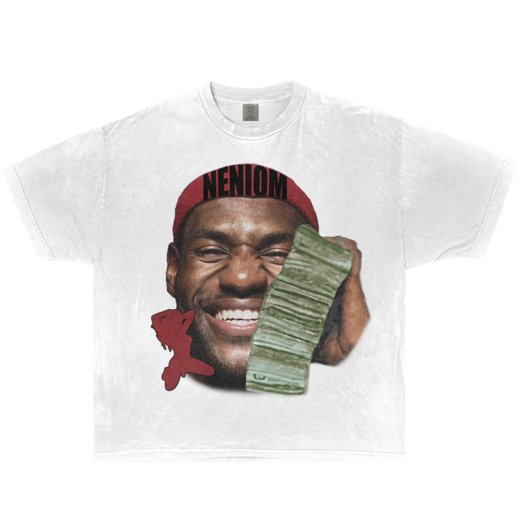 Lebron James Money Talk Vintage Boxy Shirt Streetwear Basketball Tee Y2K