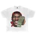 Lebron James Money Talk Vintage Boxy Shirt Streetwear Basketball Tee Y2K