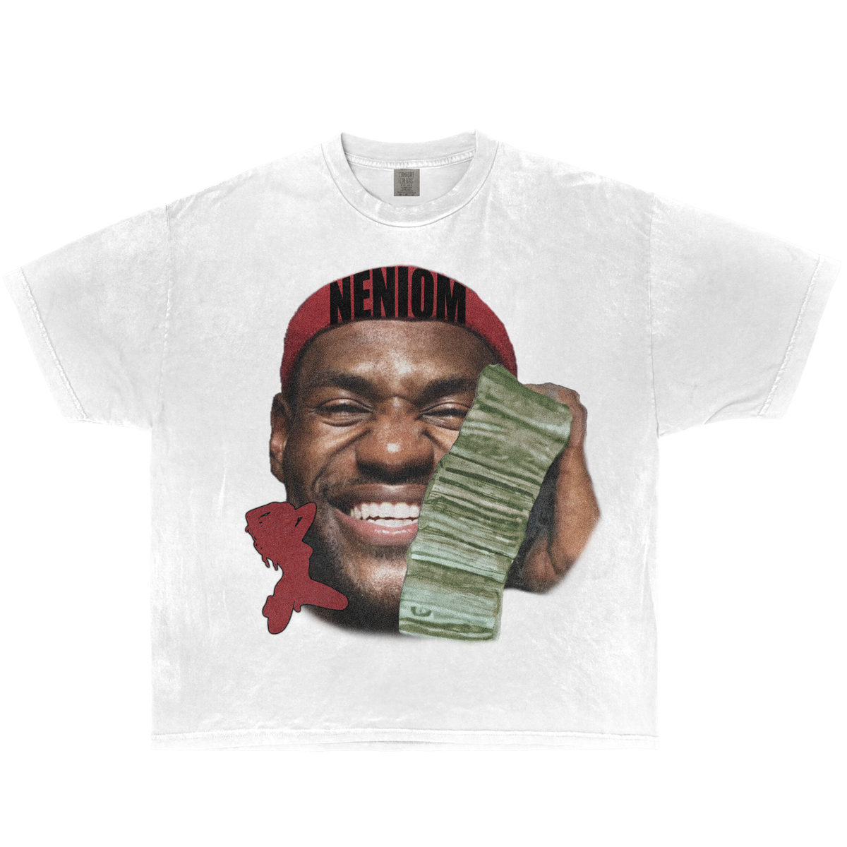 Lebron James Money Talk Vintage Boxy Shirt Streetwear Basketball Tee Y2K