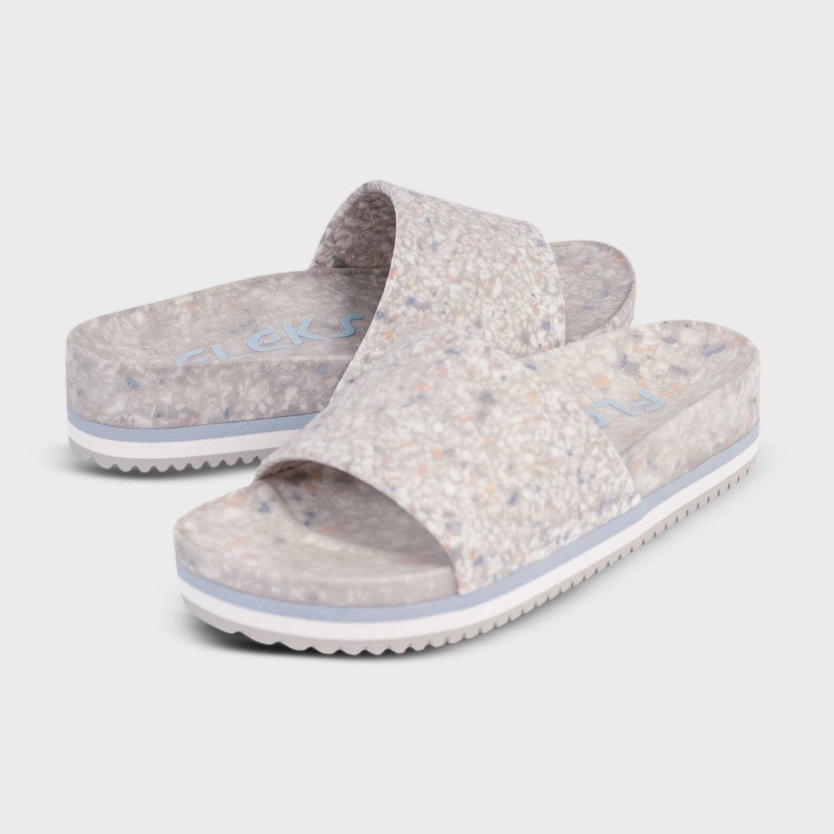 East Beach Slide Platform - Faded Denim