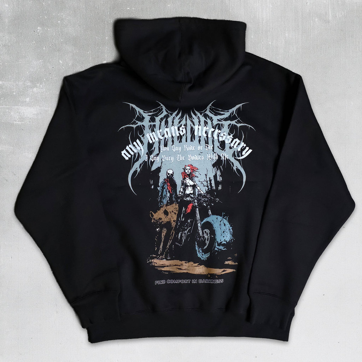 Ride or Die Zip Up Hoodie