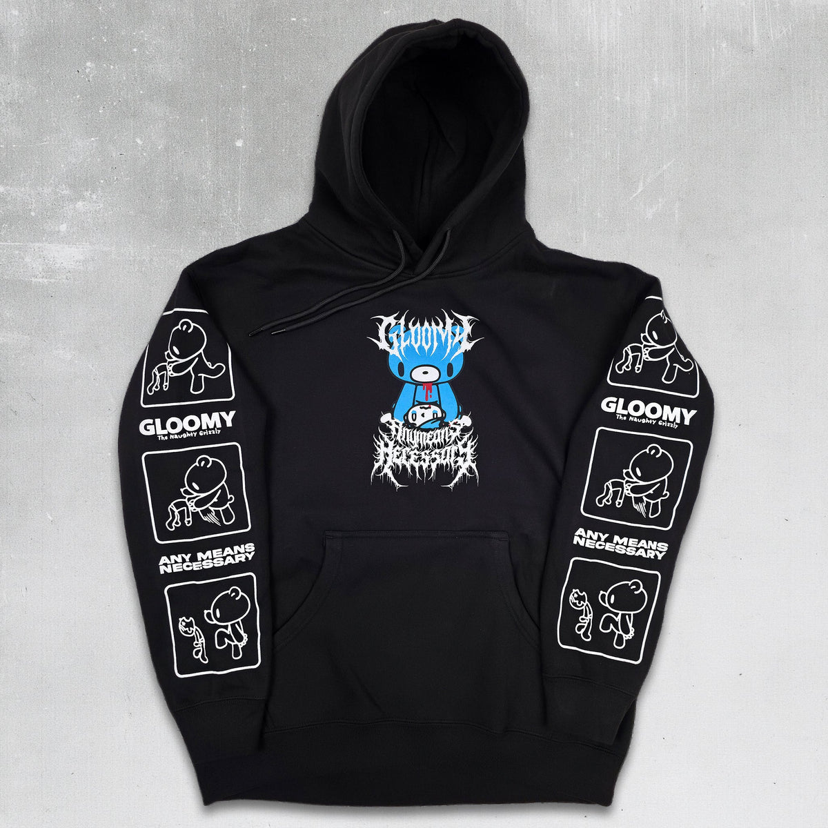 Smash Pullover Hoodie Black