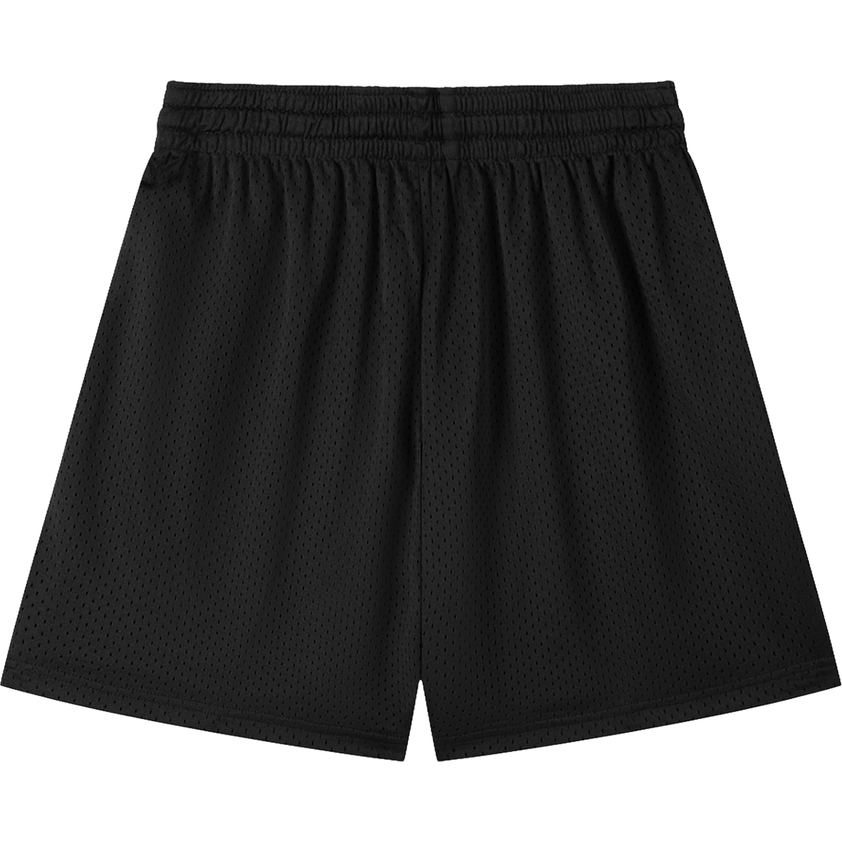 Essential Mesh Drawstring Shorts – Black