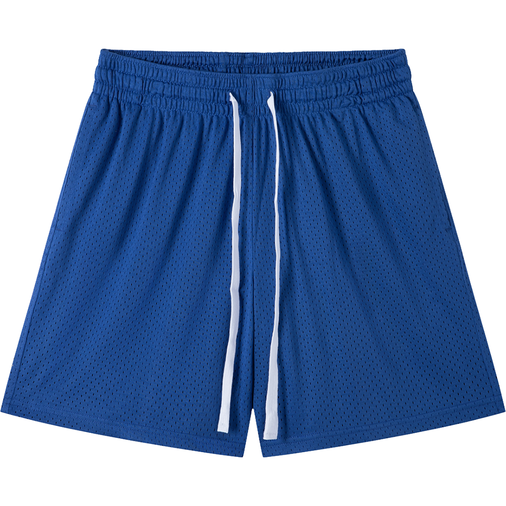Everyday Mesh Drawstring Shorts – Royal Blue