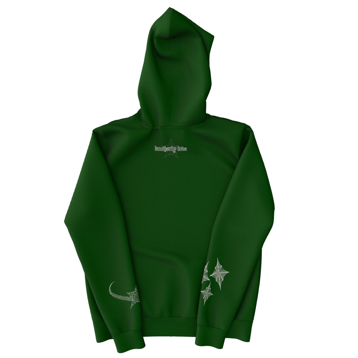 BL WEBSTAR FULL ZIP HOODIE (GREEN/WHITE)