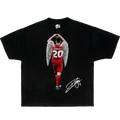 Diogo Jota Angel Tribute Boxy Shirt Soccer Tee Streetwear Y2K Oversized Graphic