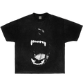 Neniom Vicious Dog Bite Vintage Oversized Boxy Shirt Graphic Tee Streetwear Y2K