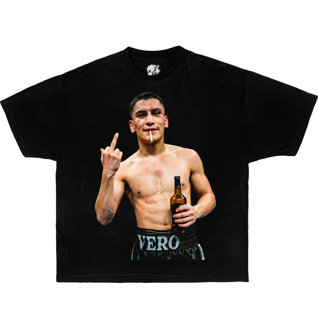 Emmanuel Navarrete Boxing Boxy Shirt Vintage Bootleg Tee Streetwear Y2K Oversized Graphic