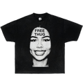Free Thug Thugger Boxy Vintage Shirt Streetwear Unisex Graphic Tees Y2K