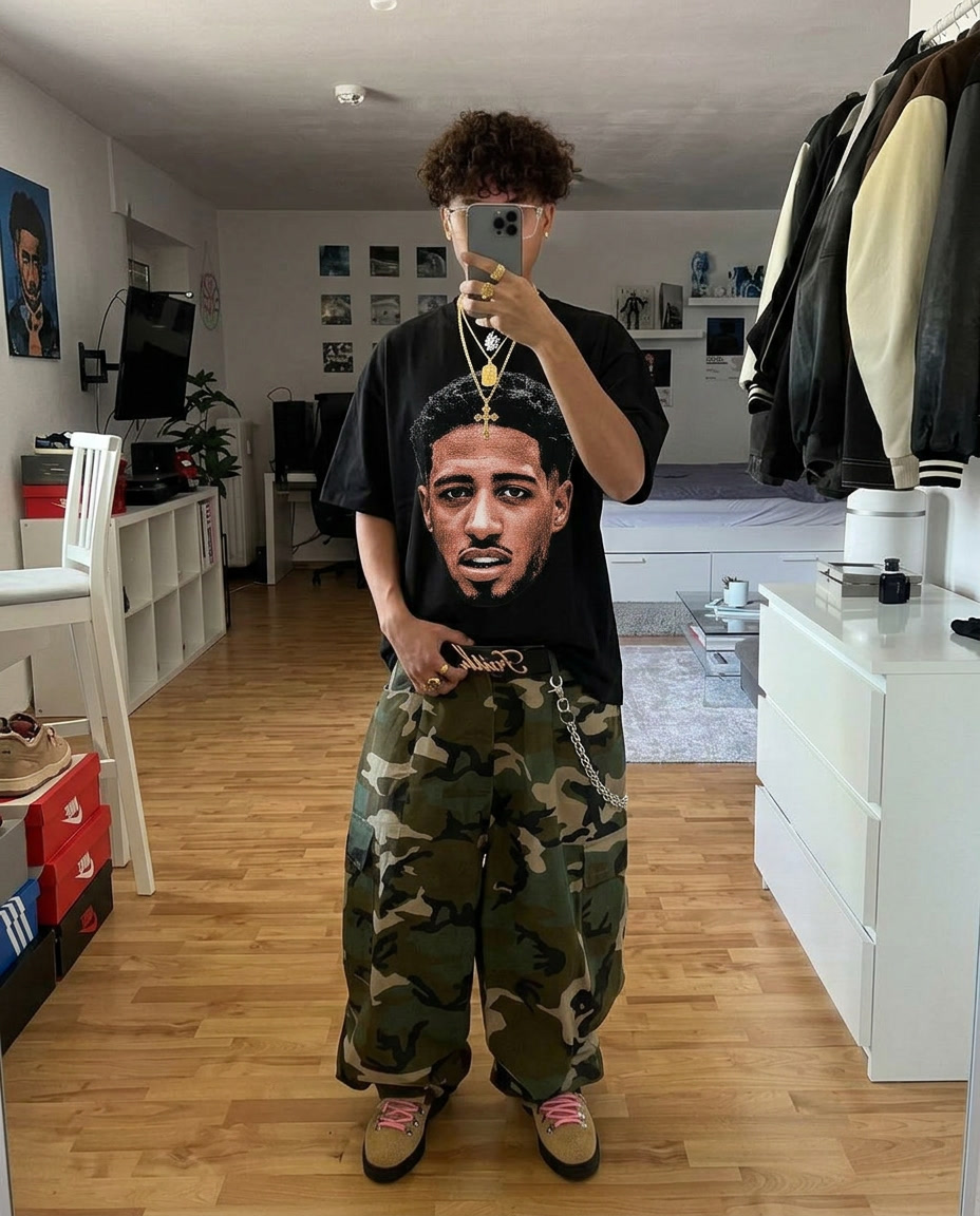 Tyrese Haliburton Boxy Shirt Vintage Basketball Bootleg Streetwear Tee Y2K Oversized Graphic