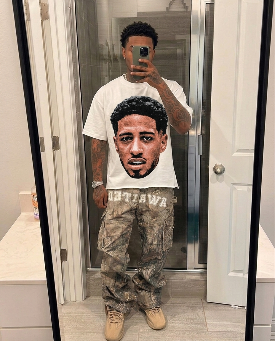 Tyrese Haliburton Boxy Shirt Vintage Basketball Bootleg Streetwear Tee Y2K Oversized Graphic