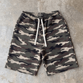 Urban Warfare Camouflage Shorts Cotton Relaxed Streetwear Unisex