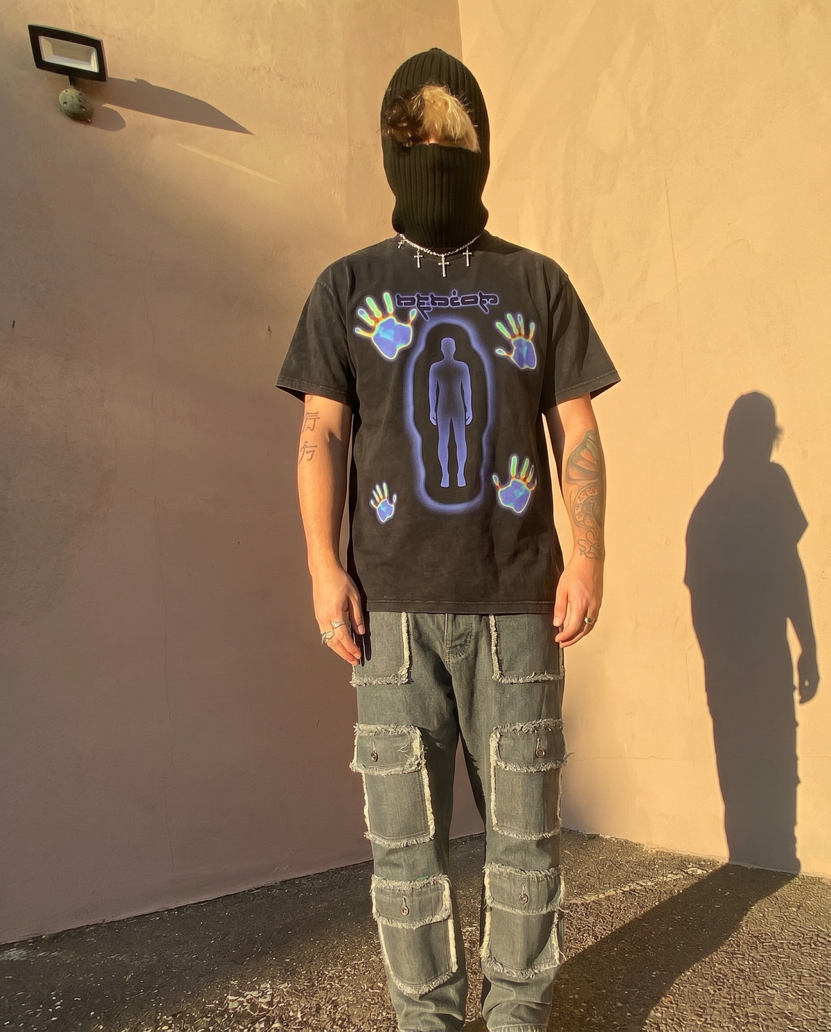 Neniom Thermal Touch Vintage Oversized Graphic Boxy Shirt Graphic Tee Streetwear Y2K