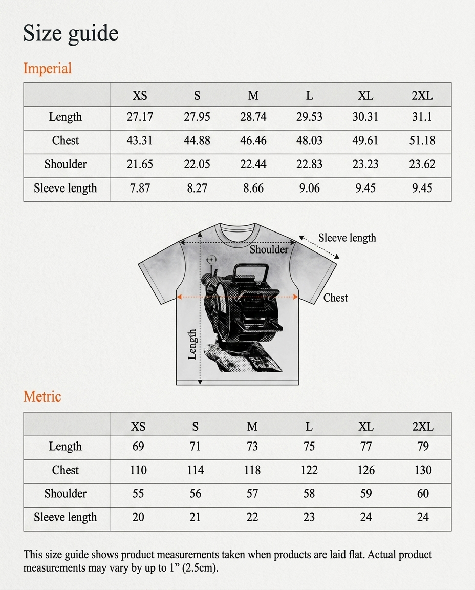 POV Raygun Heavyweight Washed Gradient Boxy Tee Shirt