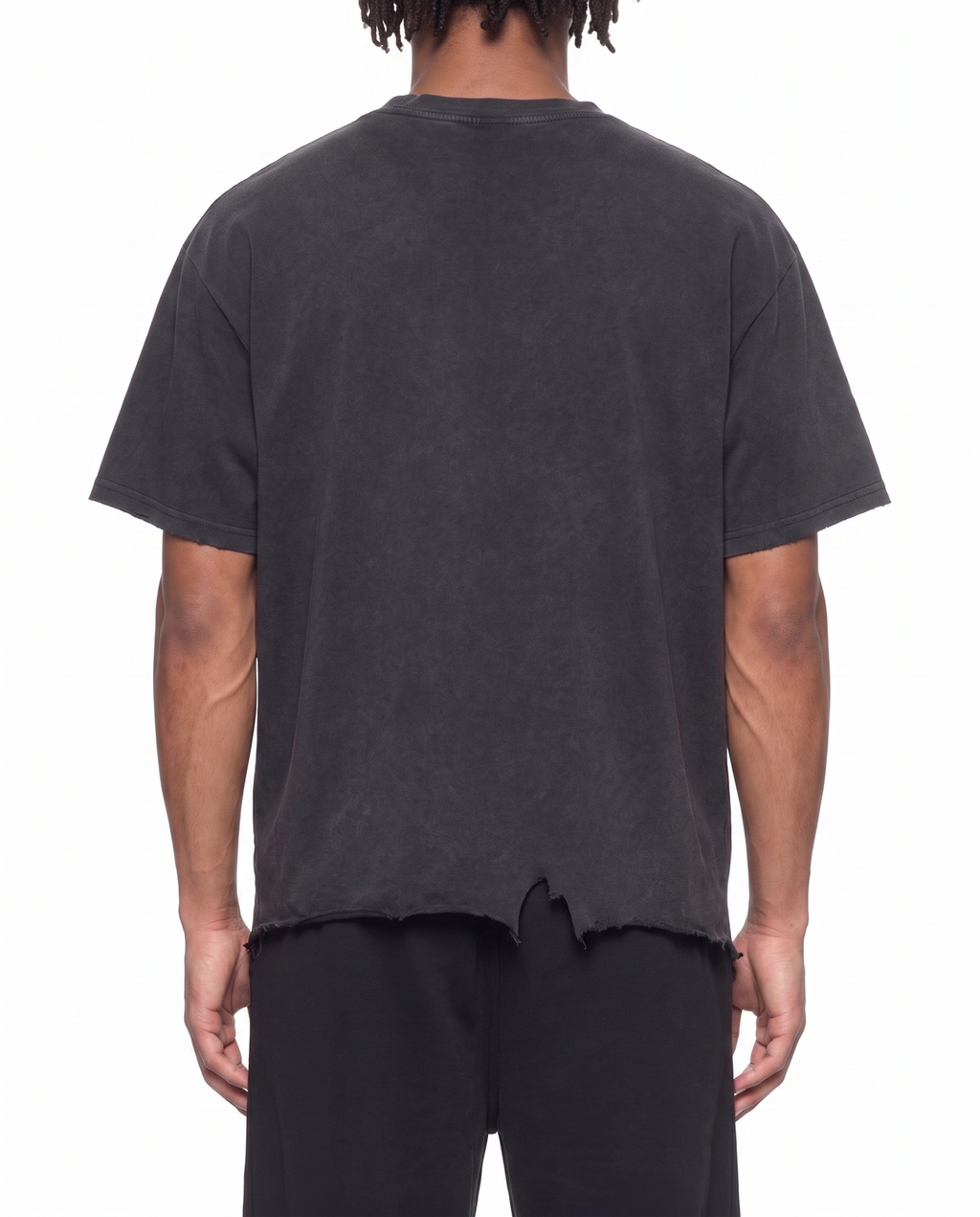Destroyed Area 51 Alien Distressed Boxy Streetwear Tee Shirt