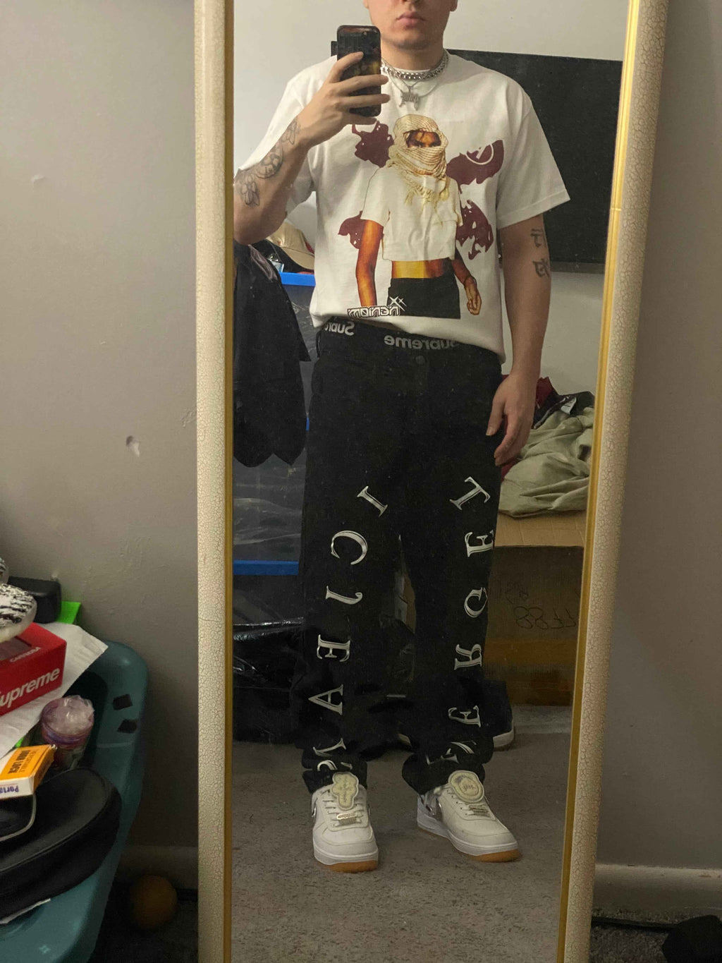 Neniom Desert Girl ® Vintage Oversized Boxy Shirt Graphic Tee Streetwear Y2K