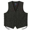 Legendary Men's Leather Club Motorcycle Vest