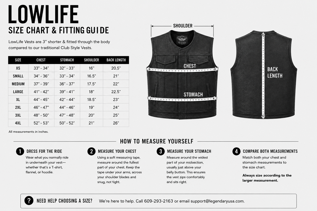 Legendary LowLife NCP Canvas & Leather Vest — Tobacco