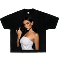 Madison Beer Boxy Shirt Vintage Bootleg Tee Streetwear Y2K Oversized Graphic