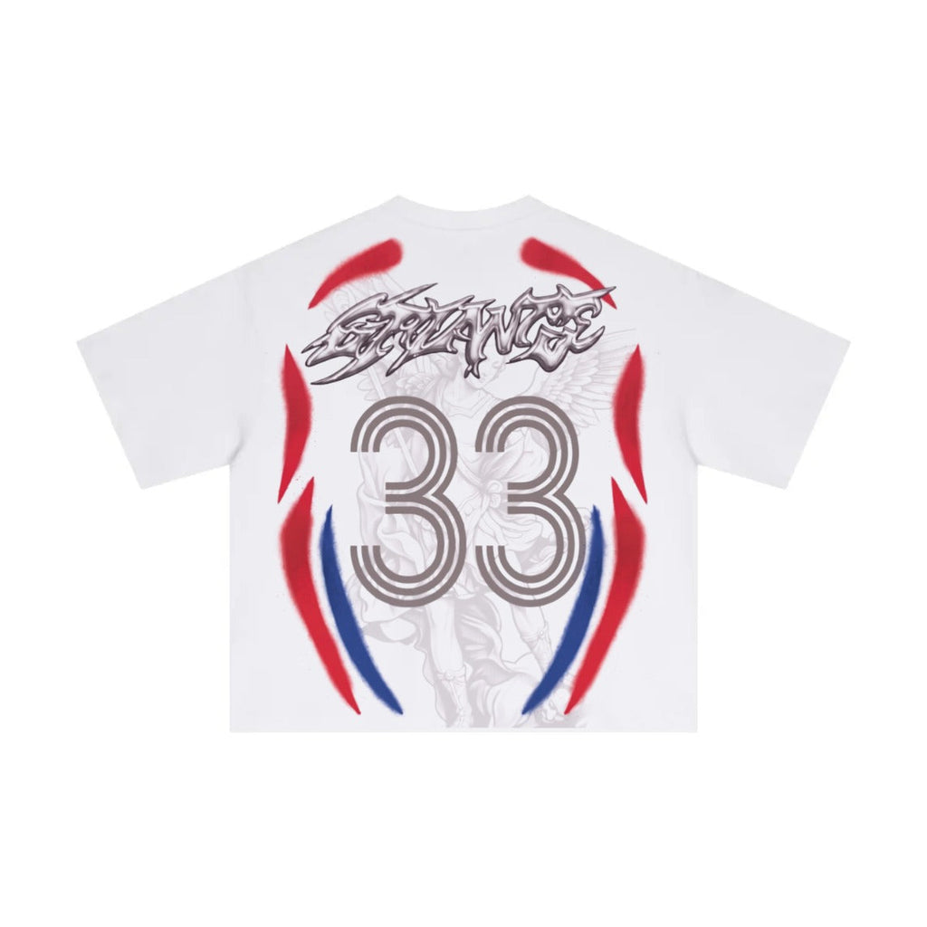 Guardian Angel Saints Bible Cup 33 Boxy Tee Shirt — Psalm 91:11