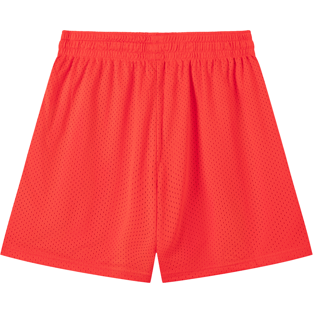 Everyday Mesh Drawstring Shorts – Dragon Red