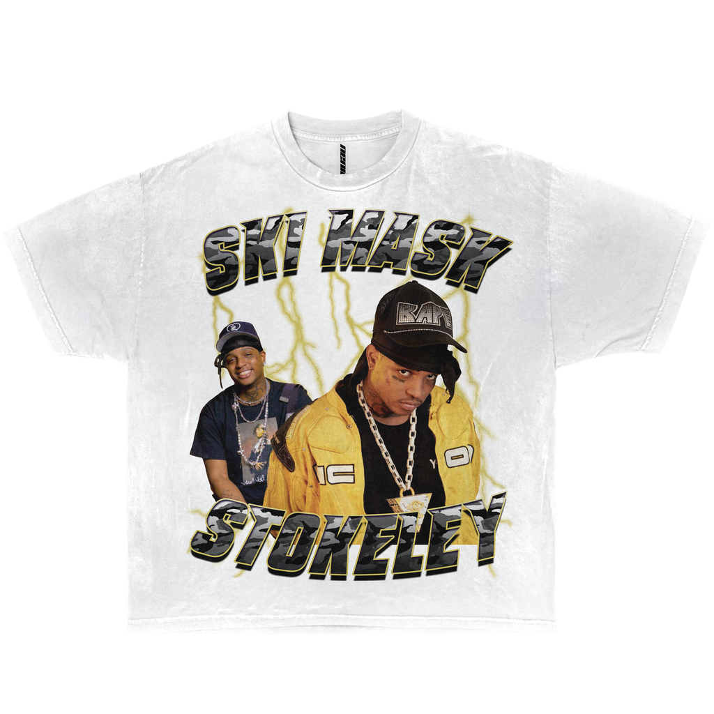 SKI MASK SLUMP GOD VINTAGE SHIRT GRAPHIC RAP TEE SKIMASK STREETWEAR