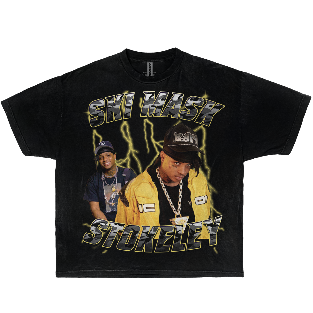 SKI MASK SLUMP GOD VINTAGE SHIRT GRAPHIC RAP TEE SKIMASK STREETWEAR