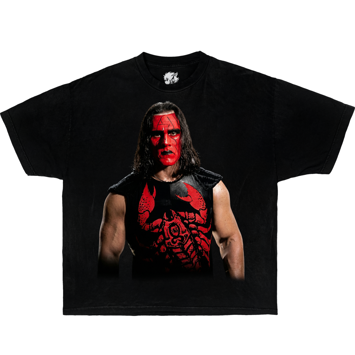 Sting Wrestling Fan Boxy Shirt Vintage Bootleg Wrestle Tee Y2K Oversized Graphic