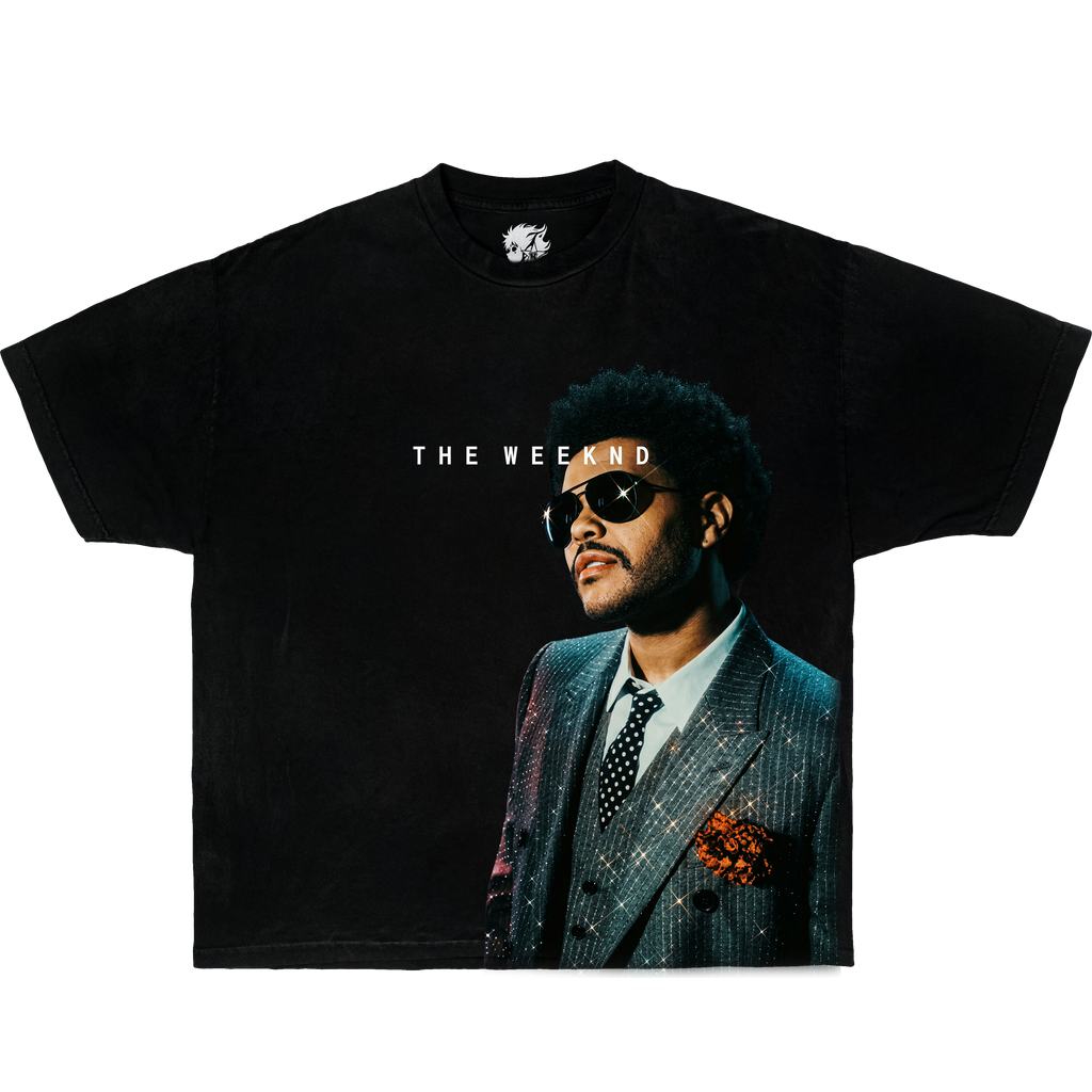 The Weeknd After Hours Rap Graphic T Shirt Vintage Y2K Oversized Boxy Retro Tee