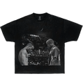 XXXTENTACION & KANYE WEST LONELY NIGHTS BOXY OVERSIZED SHIRT STREETWEAR RAP TEES Y2K